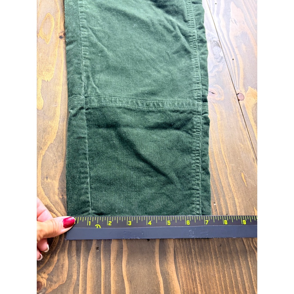 Everlane Way High Utility Corduroy Pants Womens 8 Forest Green High Rise - Picture 11 of 11